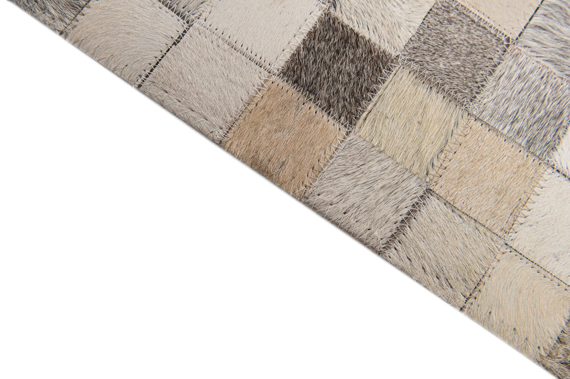 8' x 10' Cowhide Stocks Rug