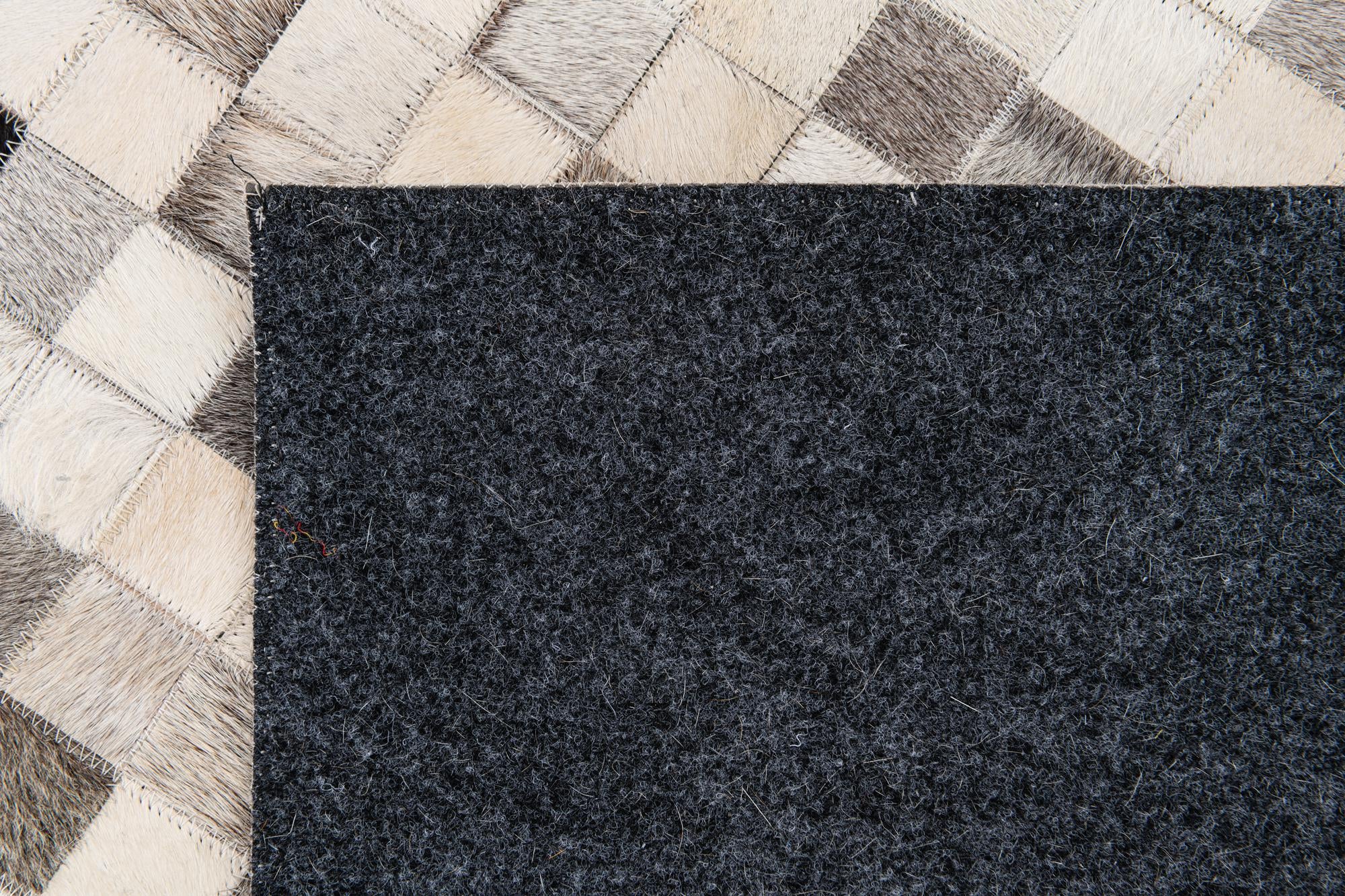 8' x 10' Cowhide Stocks Rug