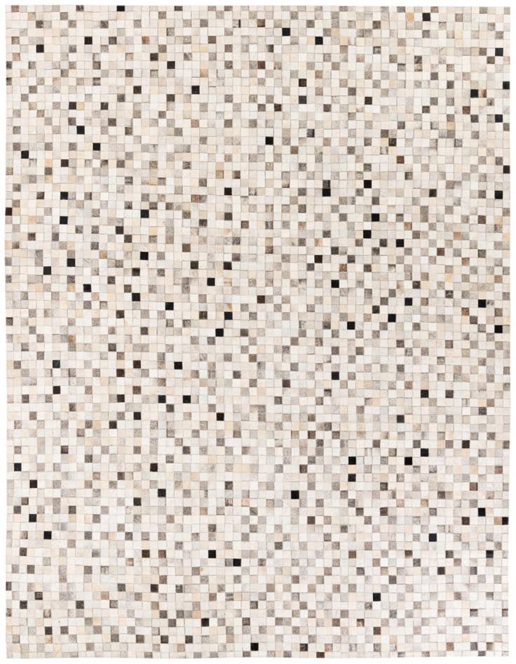 Detail image of 8' x 10' Cowhide Stocks Rug