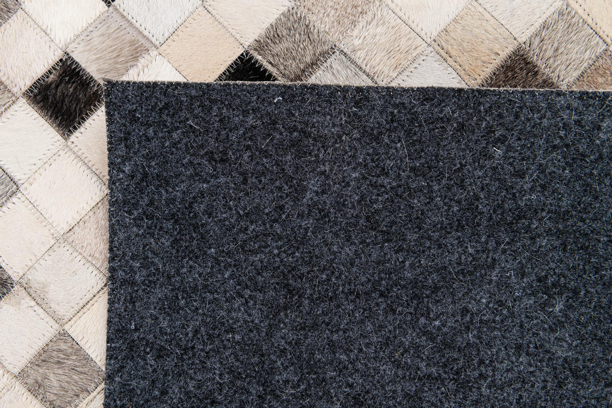8' x 10' Cowhide Stocks Rug