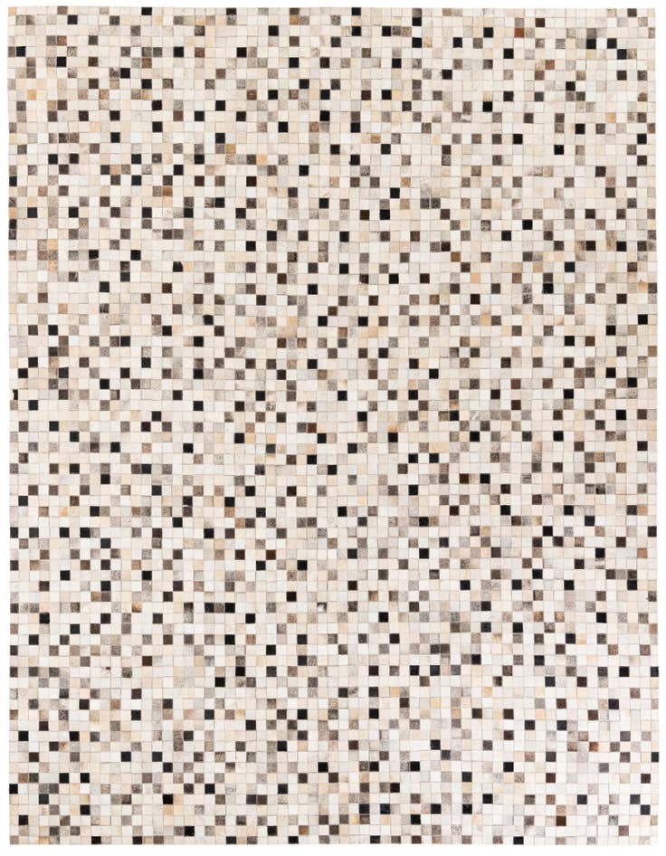 Detail image of 8' x 10' Cowhide Stocks Rug