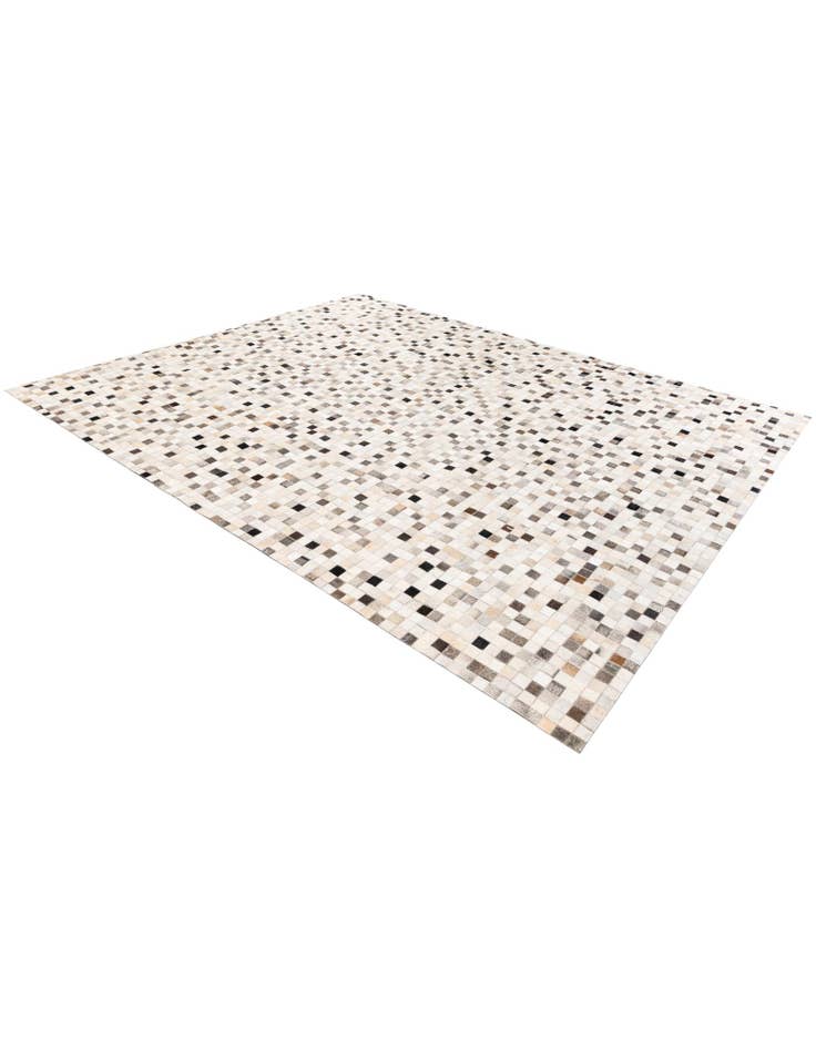 Detail image of 8' x 9' 10 Cowhide Stocks Rug