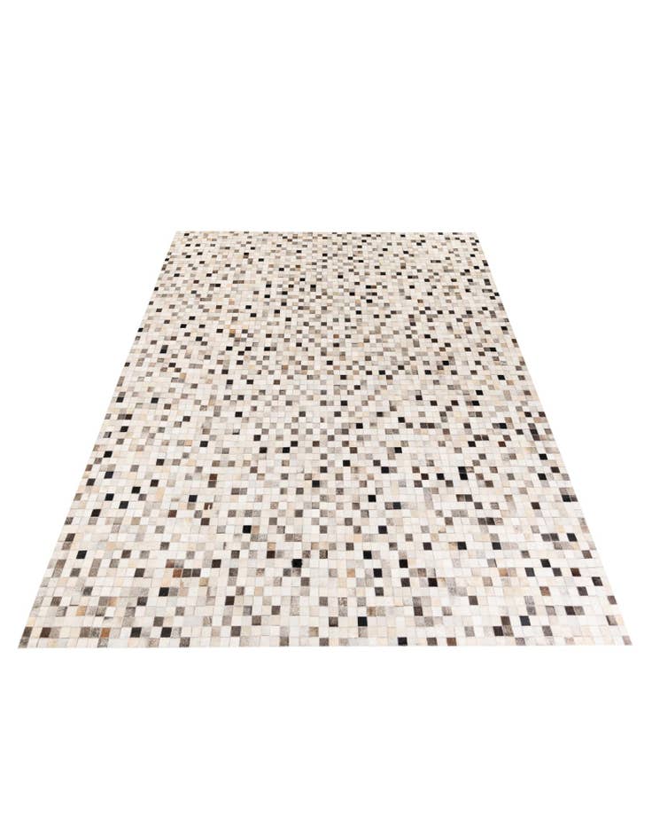 Detail image of 8' x 9' 10 Cowhide Stocks Rug