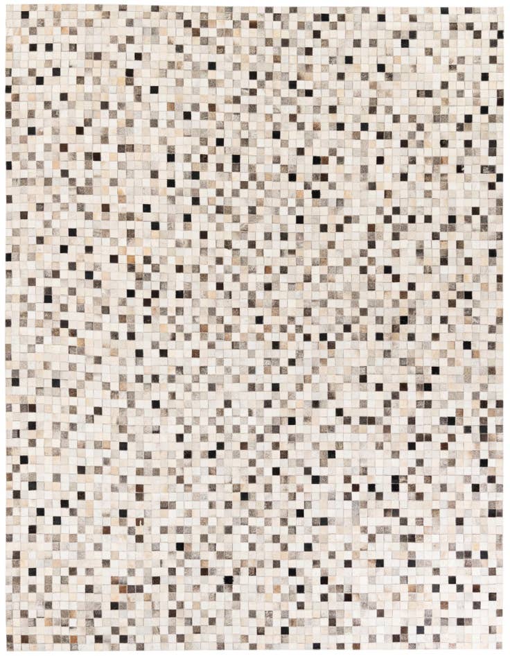 Detail image of 8' x 9' 10 Cowhide Stocks Rug