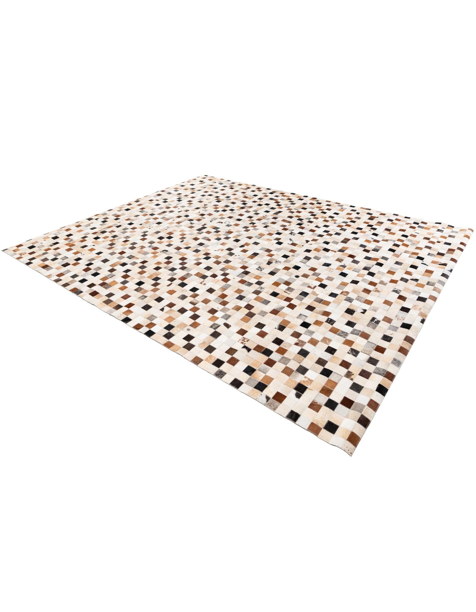 8' 1 x 9' 10 Cowhide Stocks Rug