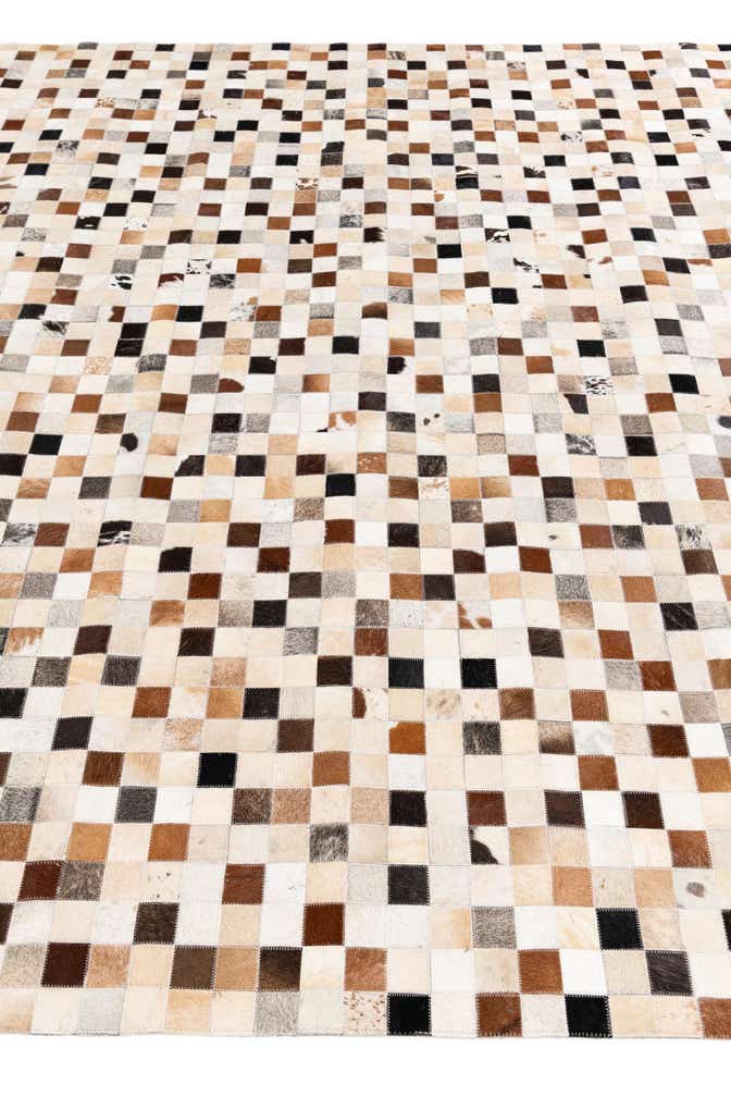 8' 1 x 9' 10 Cowhide Stocks Rug