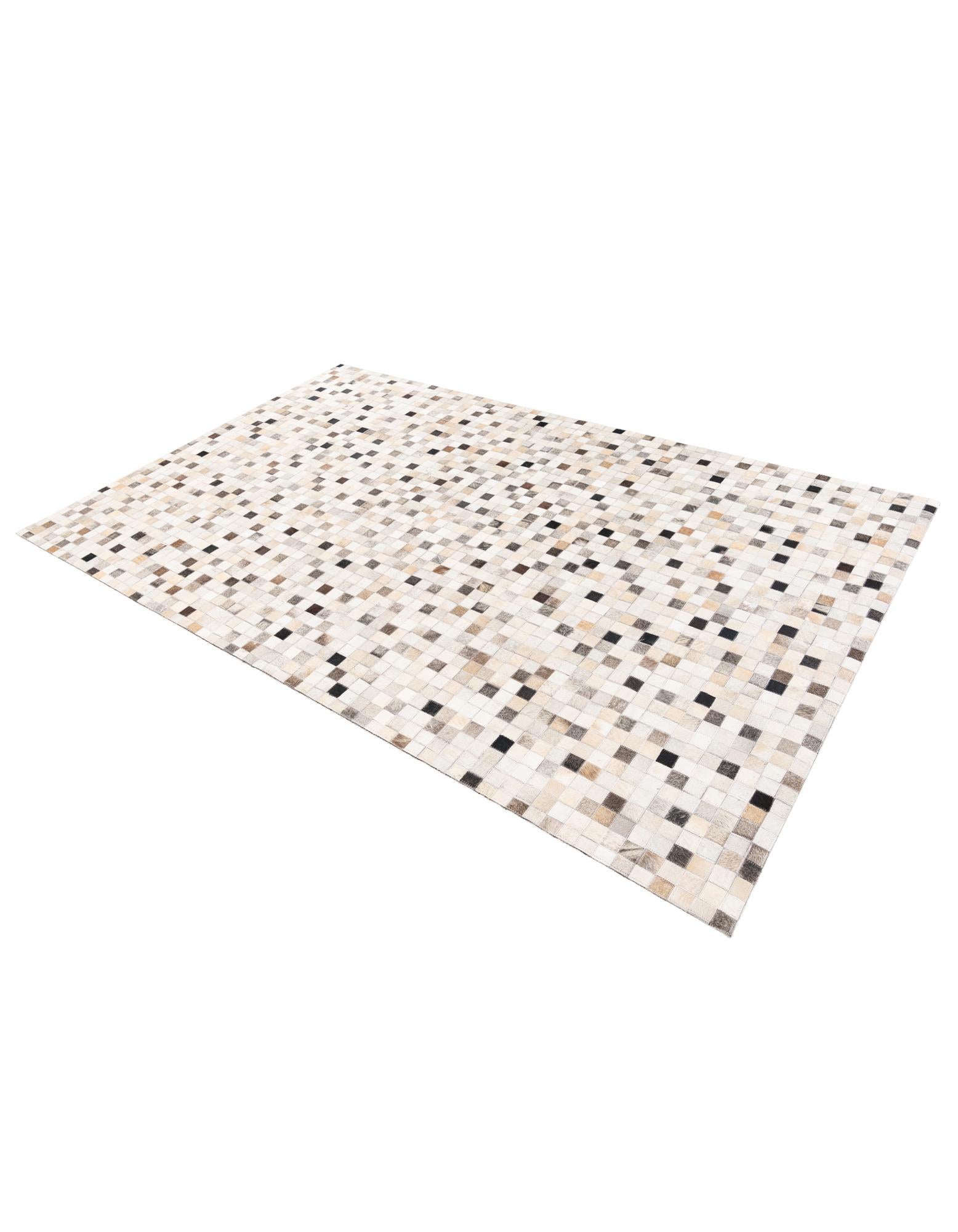 5' x 7' 11 Cowhide Stocks Rug