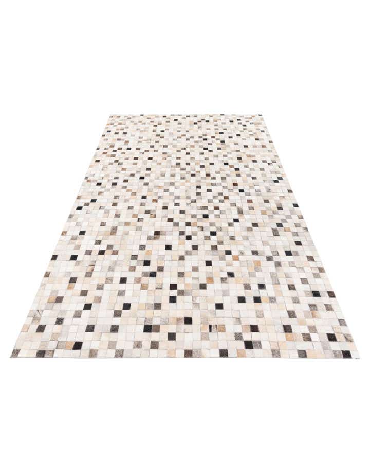 5' x 7' 11 Cowhide Stocks Rug