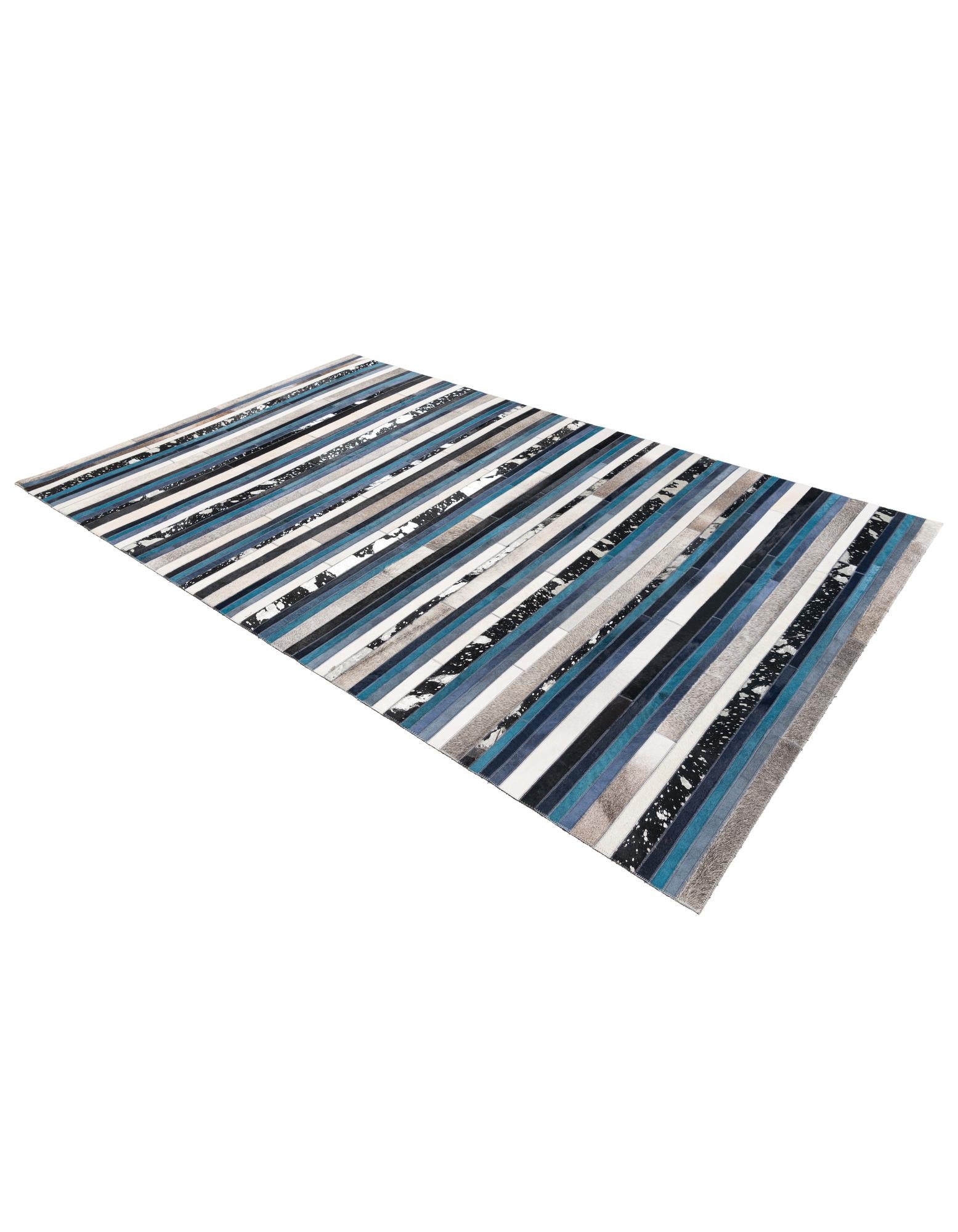5' x 8' Cowhide Stocks Rug