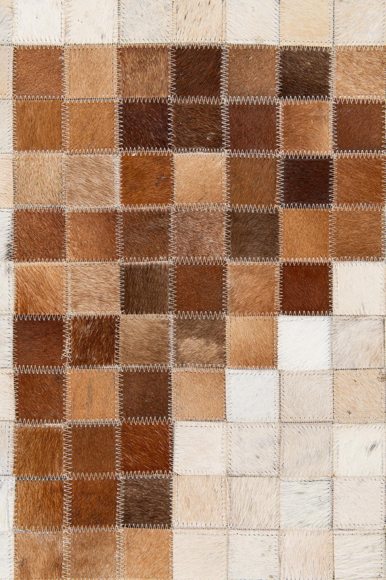 5' 1 x 7' 11 Cowhide Stocks Rug