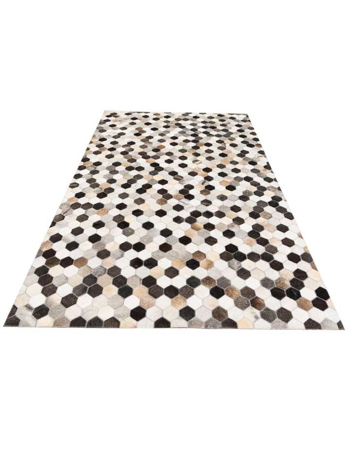 5' 1 x 8' 1 Cowhide Stocks Rug