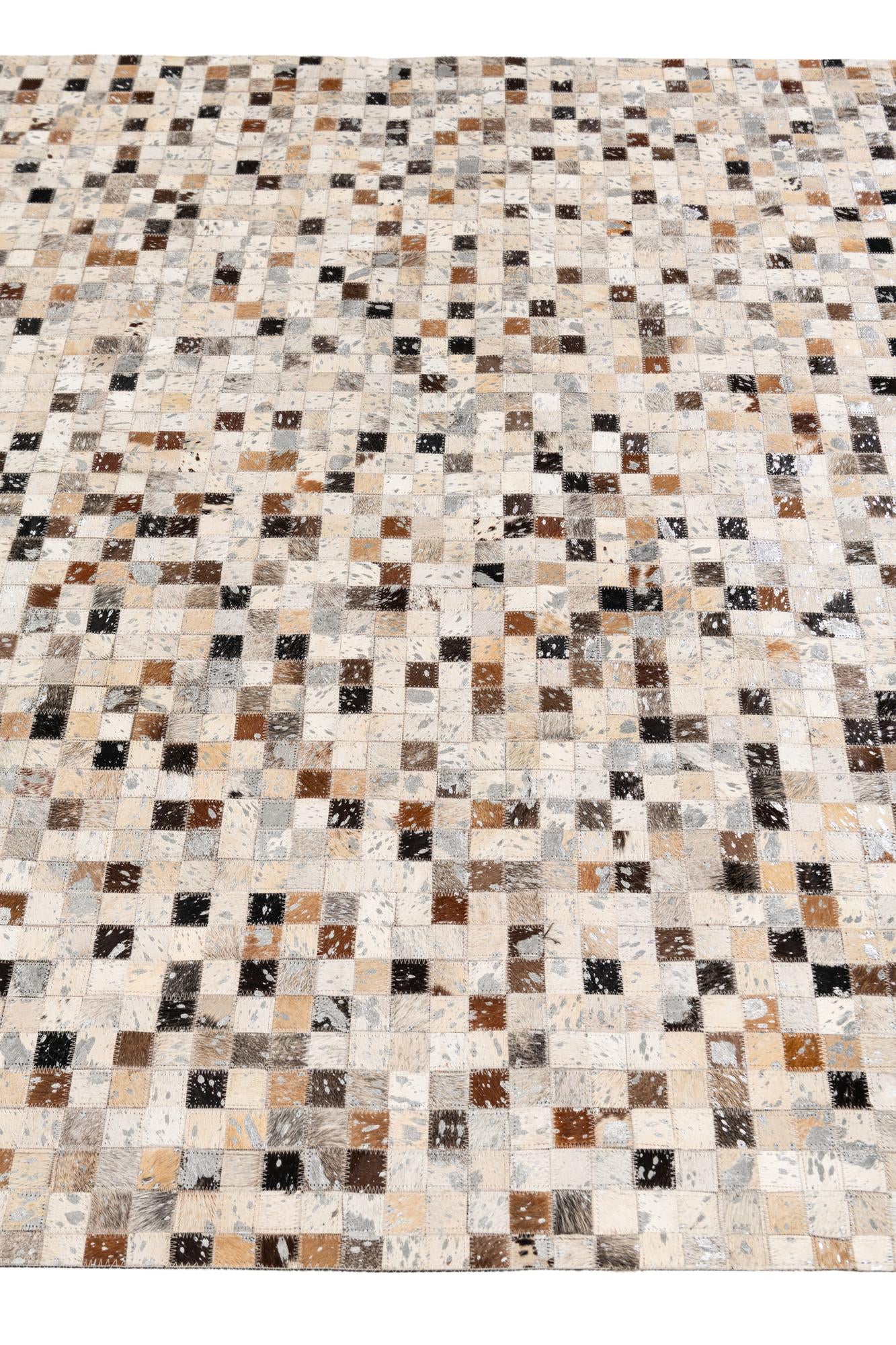 5' 4 x 7' 6 Cowhide Stocks Rug