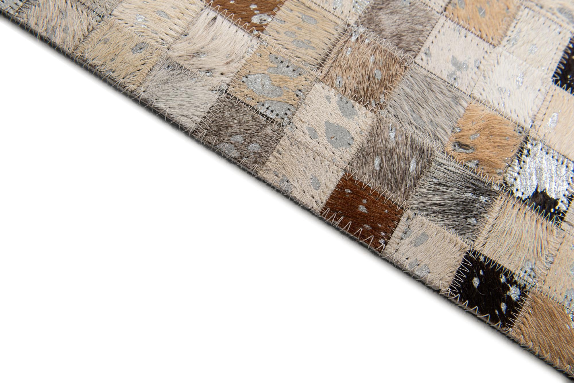 5' 4 x 7' 6 Cowhide Stocks Rug