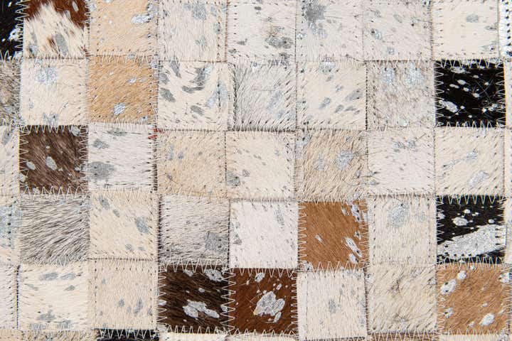 5' 4 x 7' 6 Cowhide Stocks Rug
