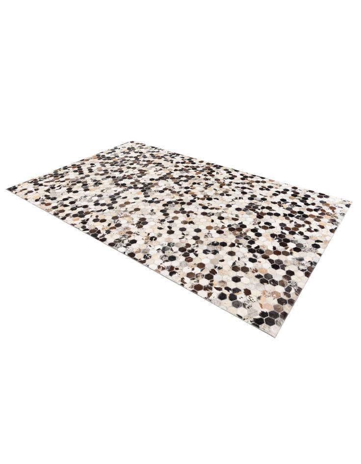 Detail image of 5' x 8' Cowhide Stocks Rug