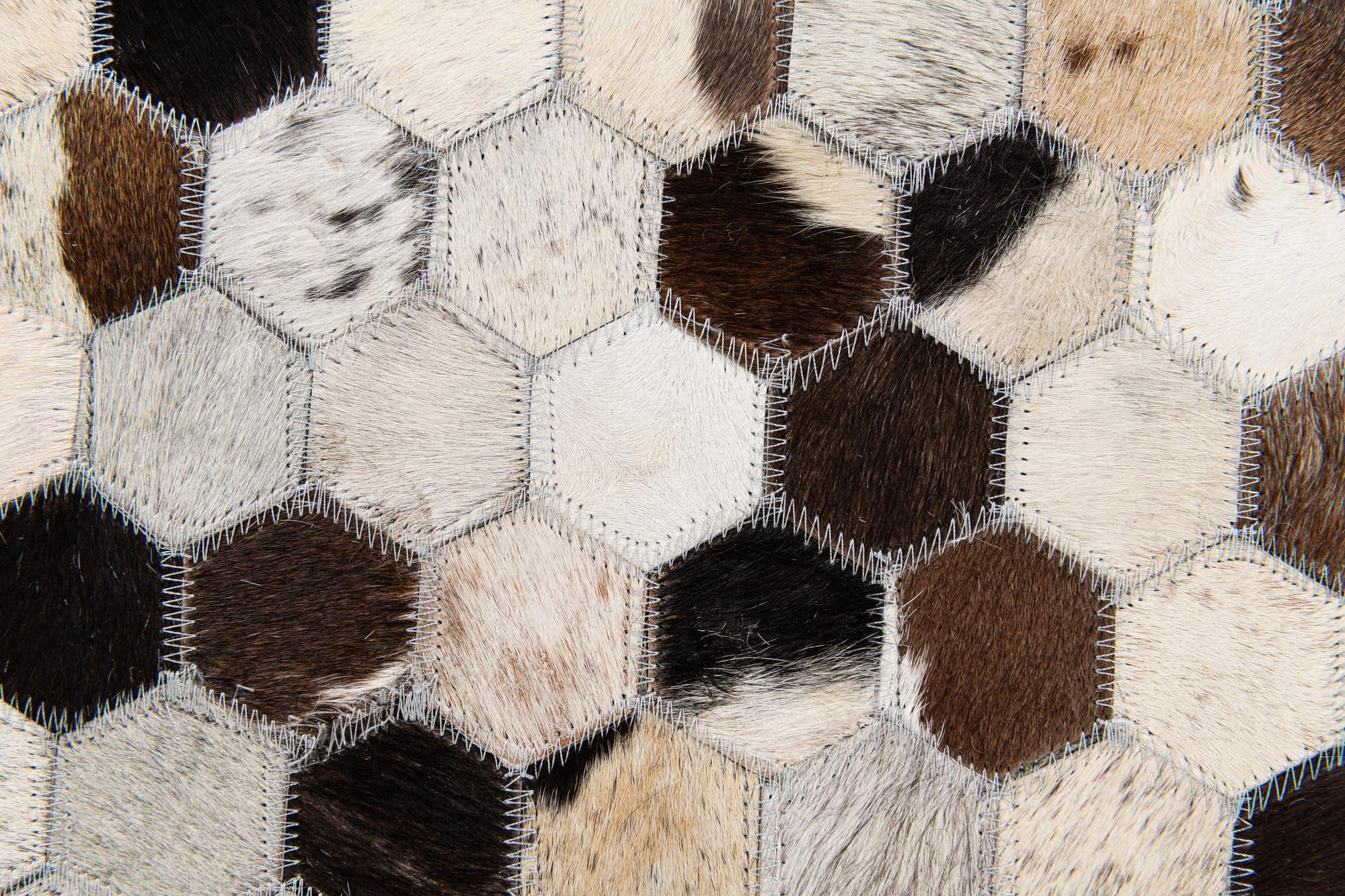 5' x 8' Cowhide Stocks Rug