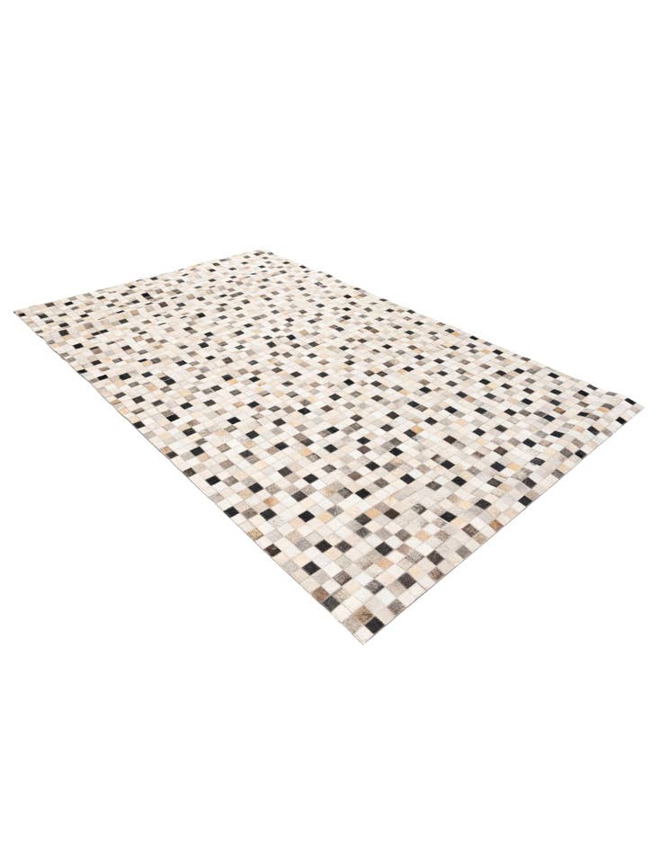 Detail image of 5' 1 x 8' Cowhide Stocks Rug