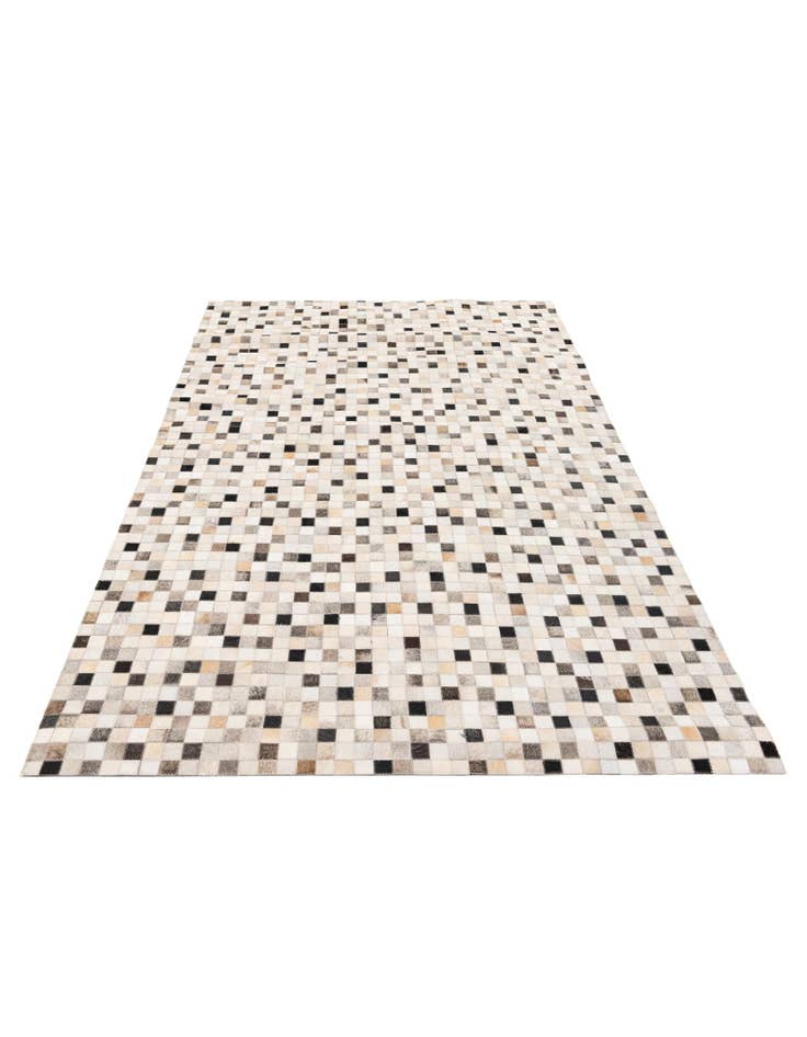 Detail image of 5' 1 x 8' Cowhide Stocks Rug