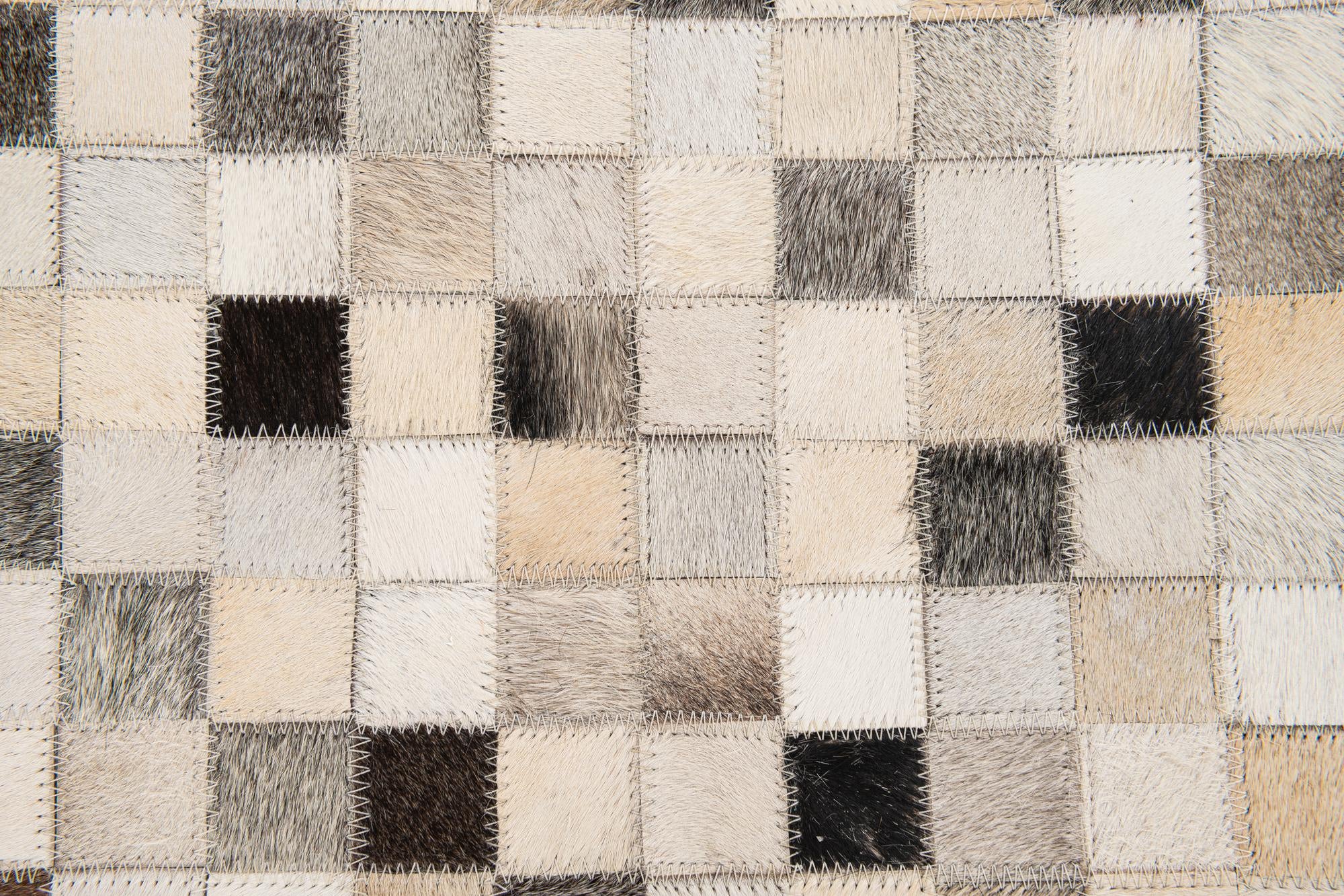 5' 1 x 8' Cowhide Stocks Rug