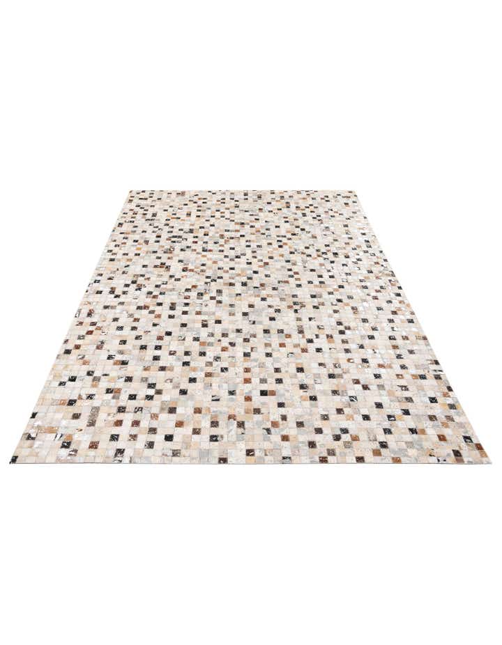 5' 3 x 7' 6 Cowhide Stocks Rug