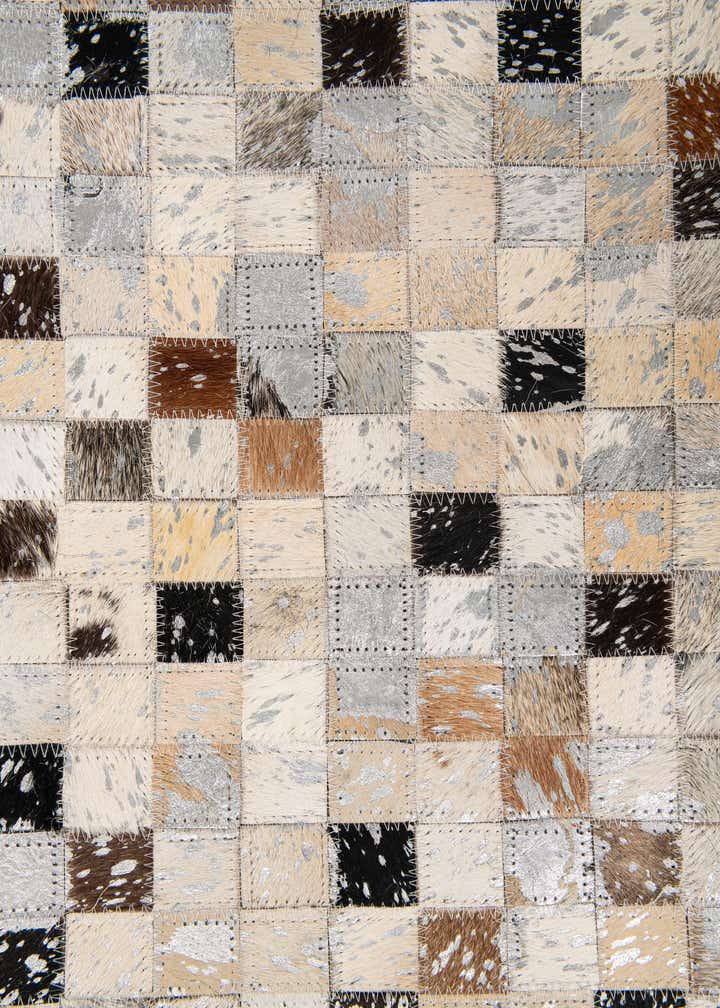5' 3 x 7' 6 Cowhide Stocks Rug