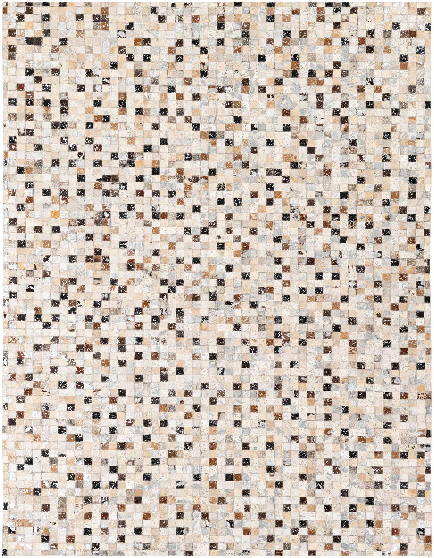 5' 3 x 7' 6 Cowhide Stocks Rug