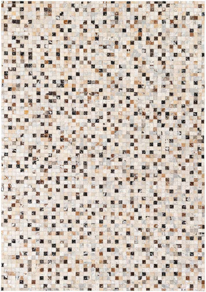 5' 3 x 7' 6 Cowhide Stocks Rug
