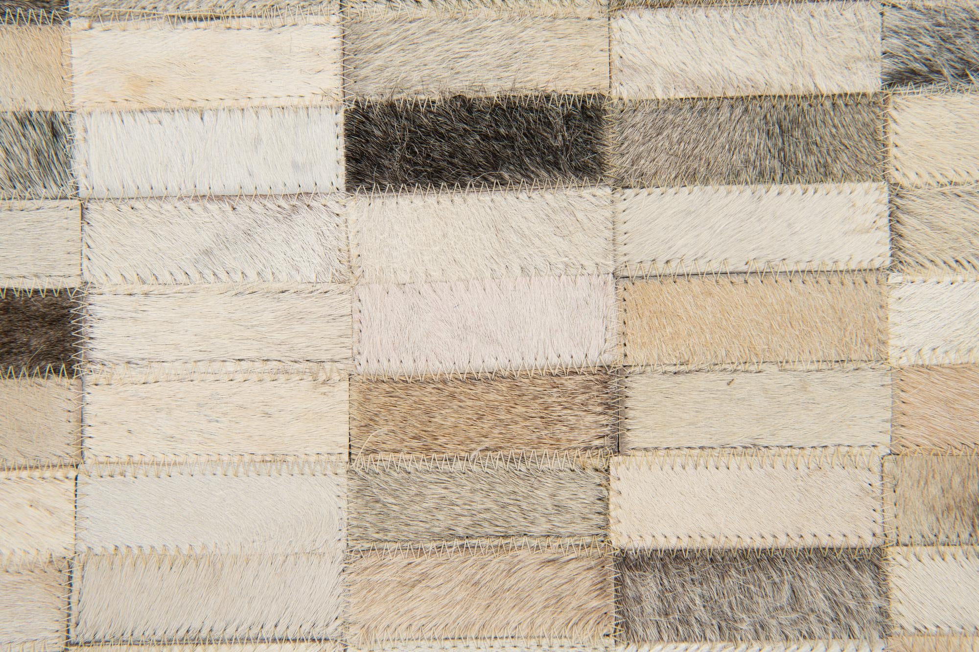5' 1 x 7' 11 Cowhide Stocks Rug