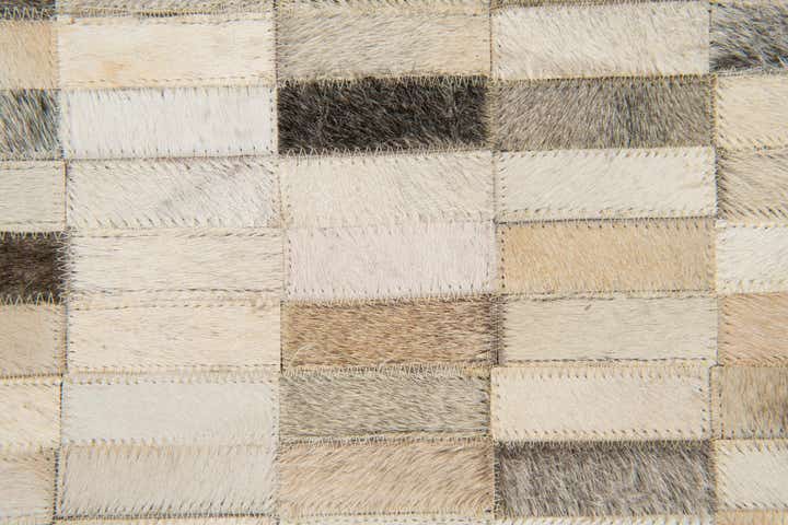 5' 1 x 7' 11 Cowhide Stocks Rug