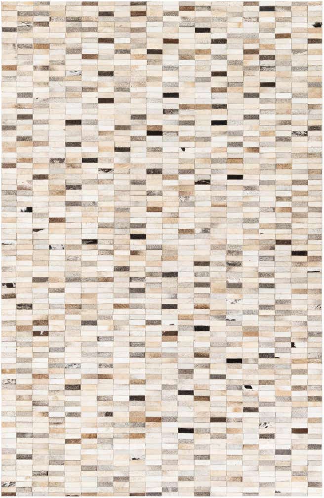 5' 1 x 7' 11 Cowhide Stocks Rug