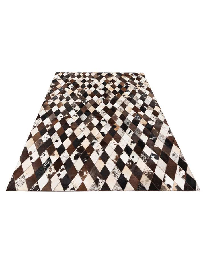 5' 2 x 8' 1 Cowhide Stocks Rug