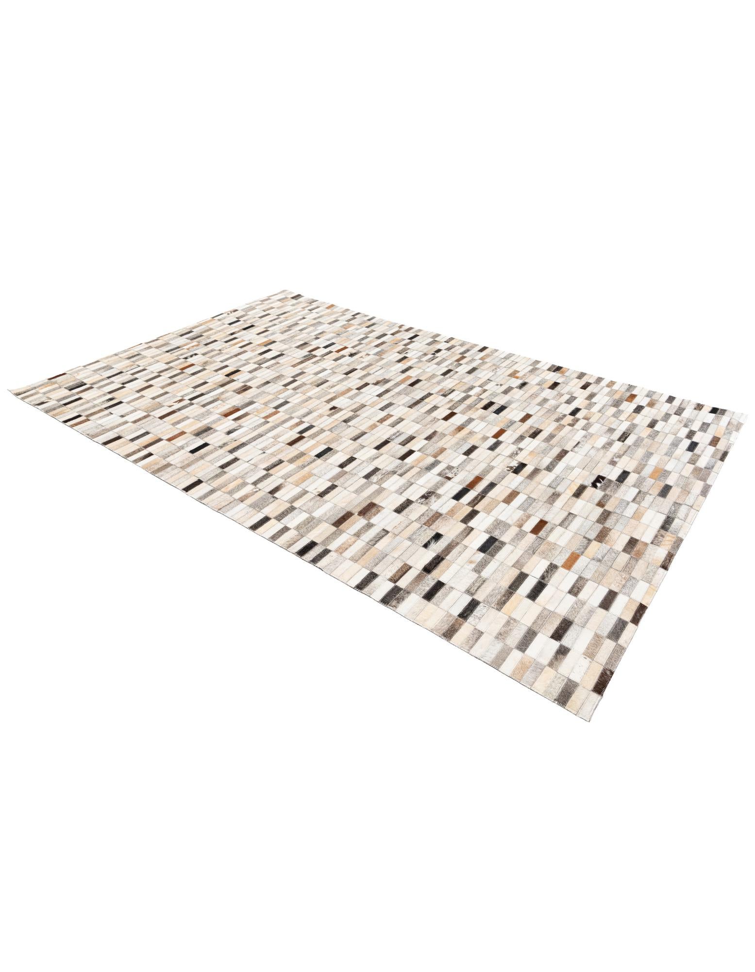 5' 1 x 8' Cowhide Stocks Rug