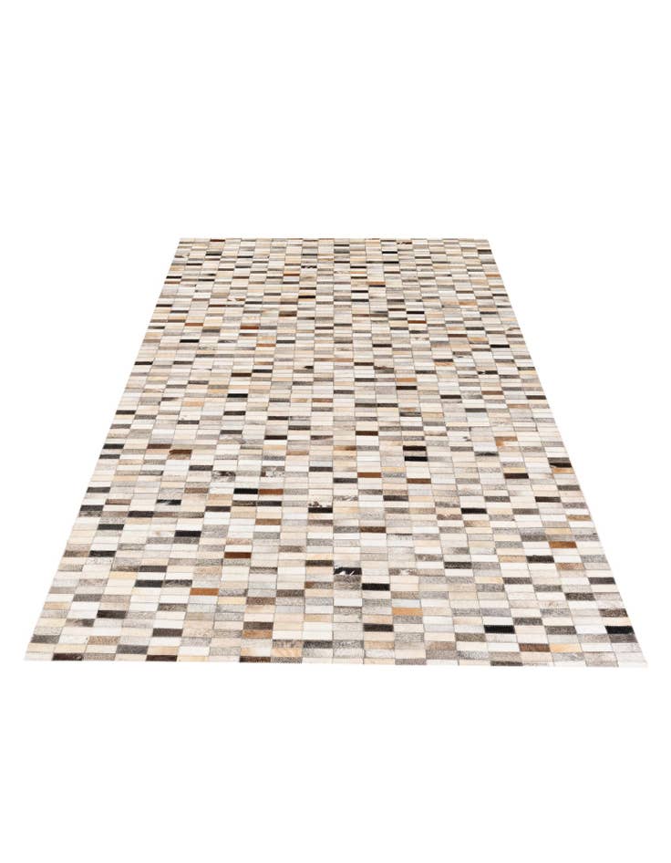 Detail image of 5' 1 x 8' Cowhide Stocks Rug