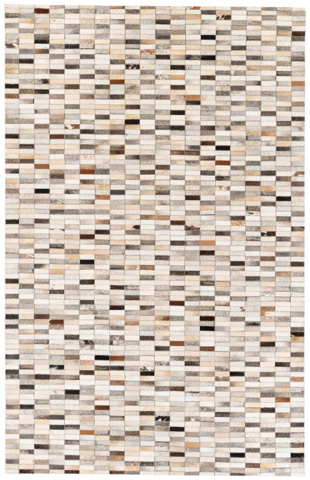 Detail image of 5' 1 x 8' Cowhide Stocks Rug