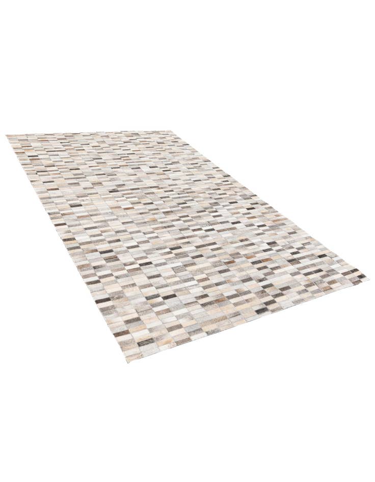 Detail image of 5' x 8' Cowhide Stocks Rug