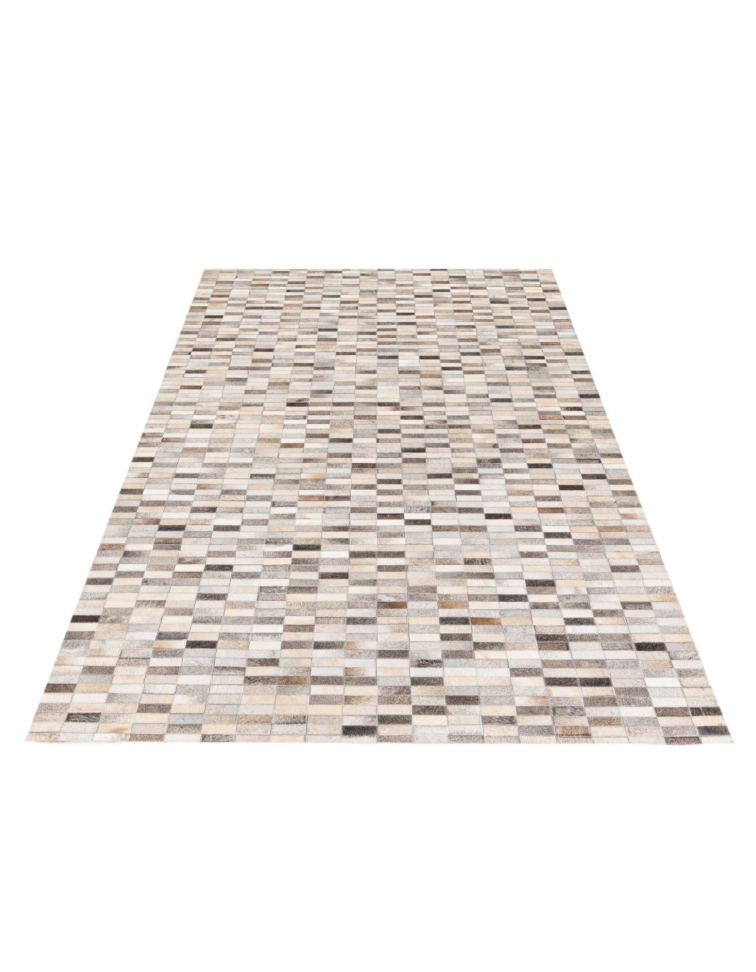 5' x 8' Cowhide Stocks Rug