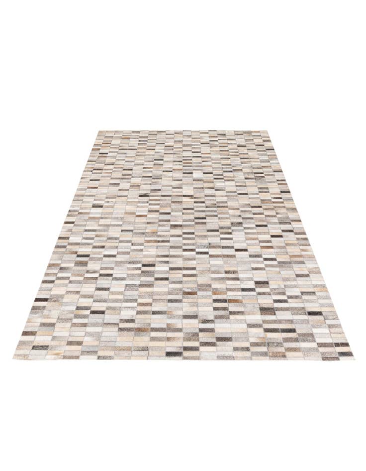 Detail image of 5' x 8' Cowhide Stocks Rug