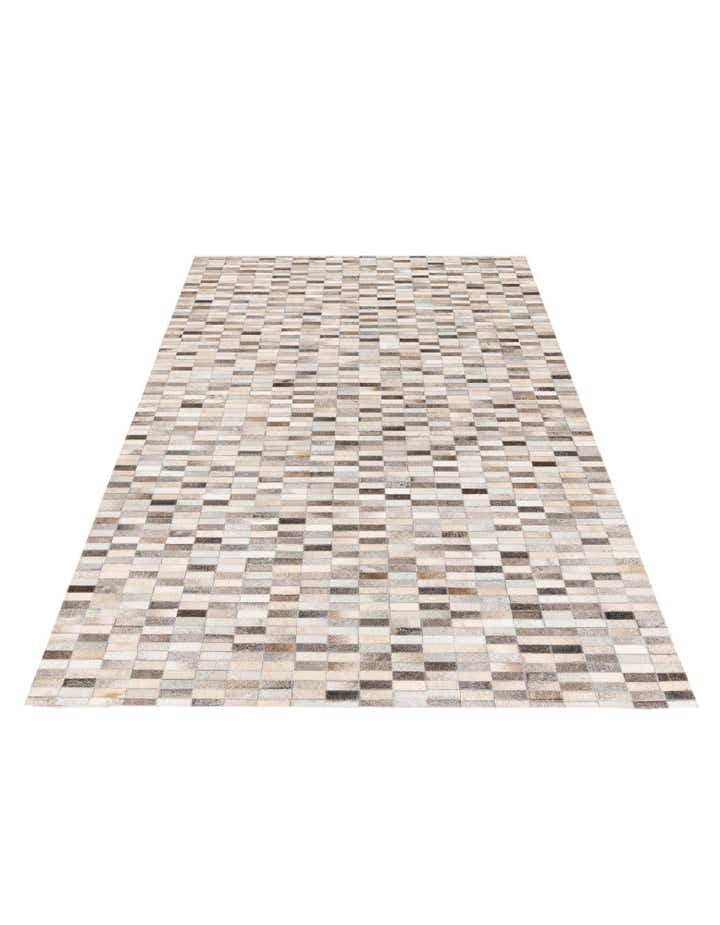 5' x 8' Cowhide Stocks Rug