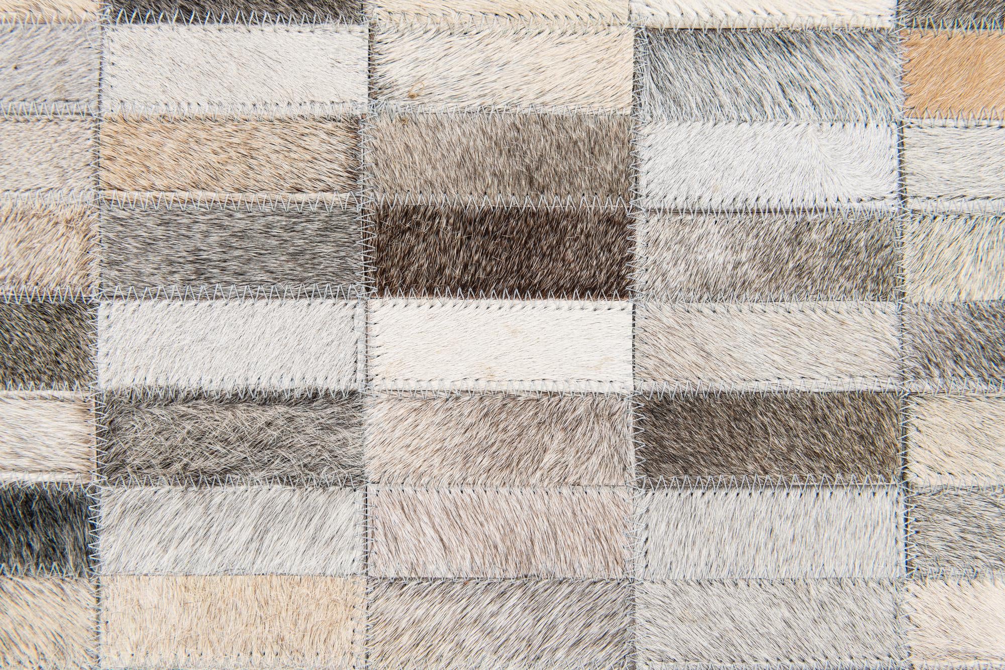 5' x 8' Cowhide Stocks Rug