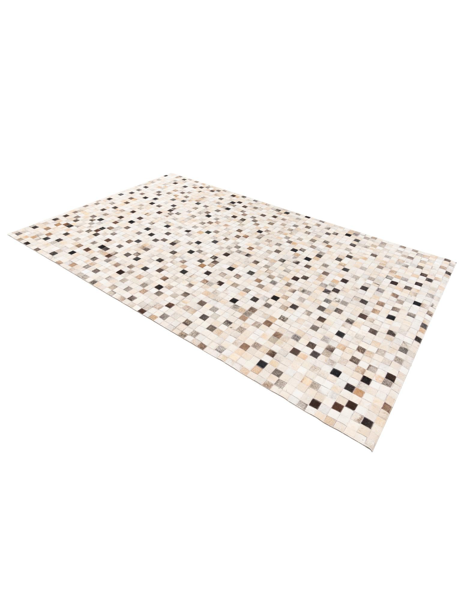 5' x 7' 11 Cowhide Stocks Rug