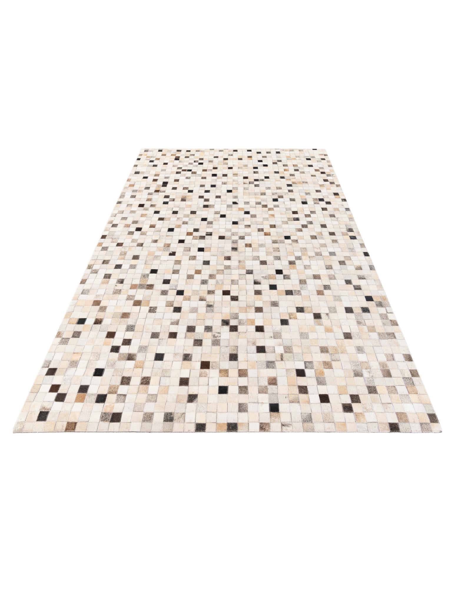 5' x 7' 11 Cowhide Stocks Rug