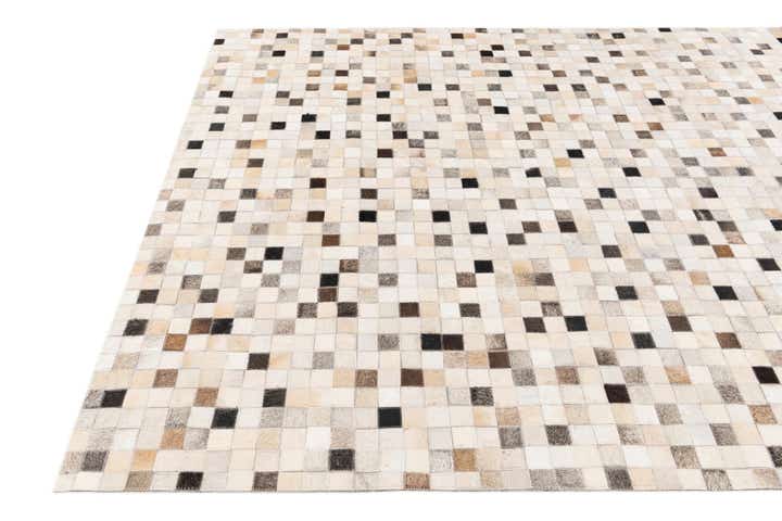 5' x 7' 11 Cowhide Stocks Rug