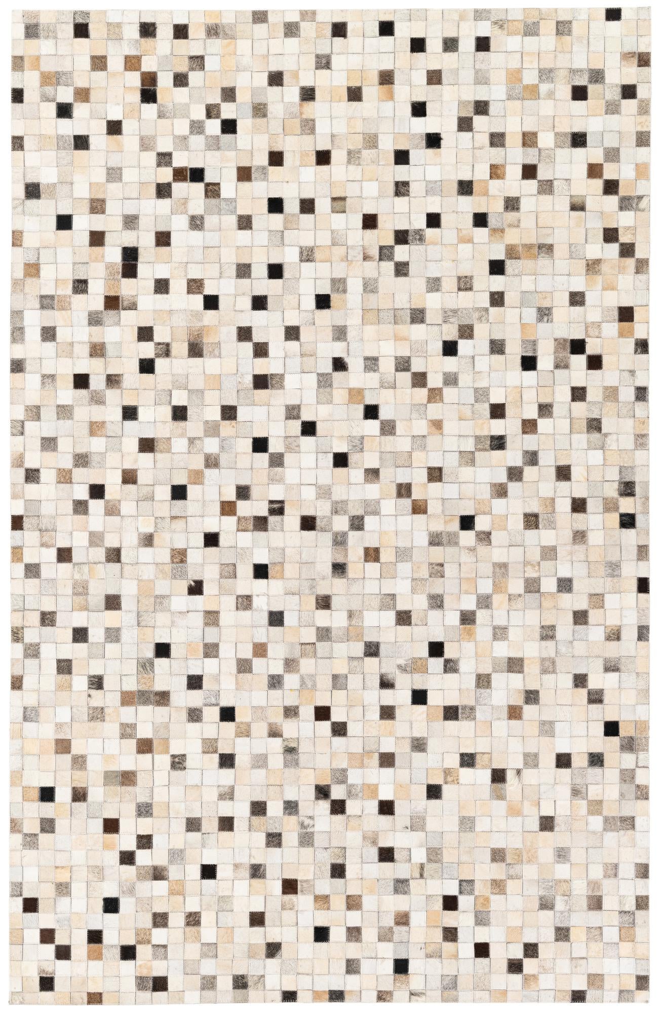 5' x 7' 11 Cowhide Stocks Rug