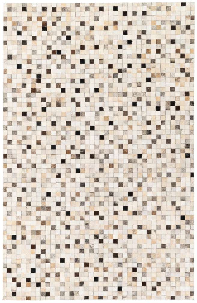 5' x 7' 11 Cowhide Stocks Rug