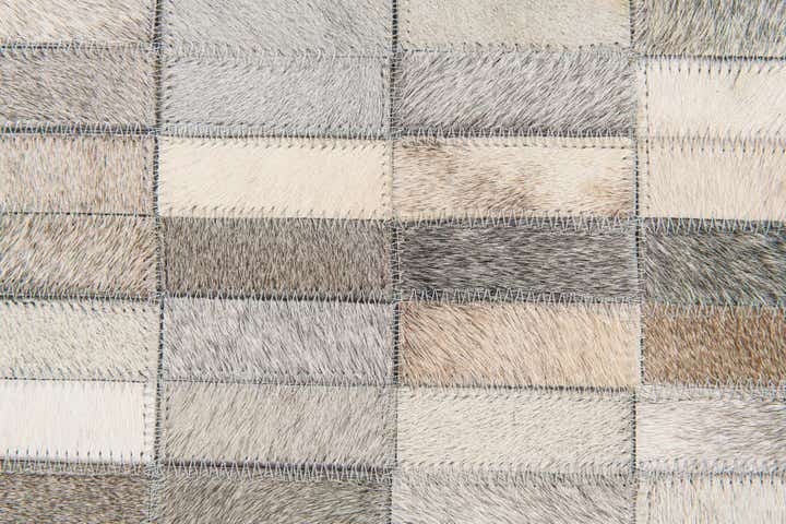 5' 3 x 8' Cowhide Stocks Rug