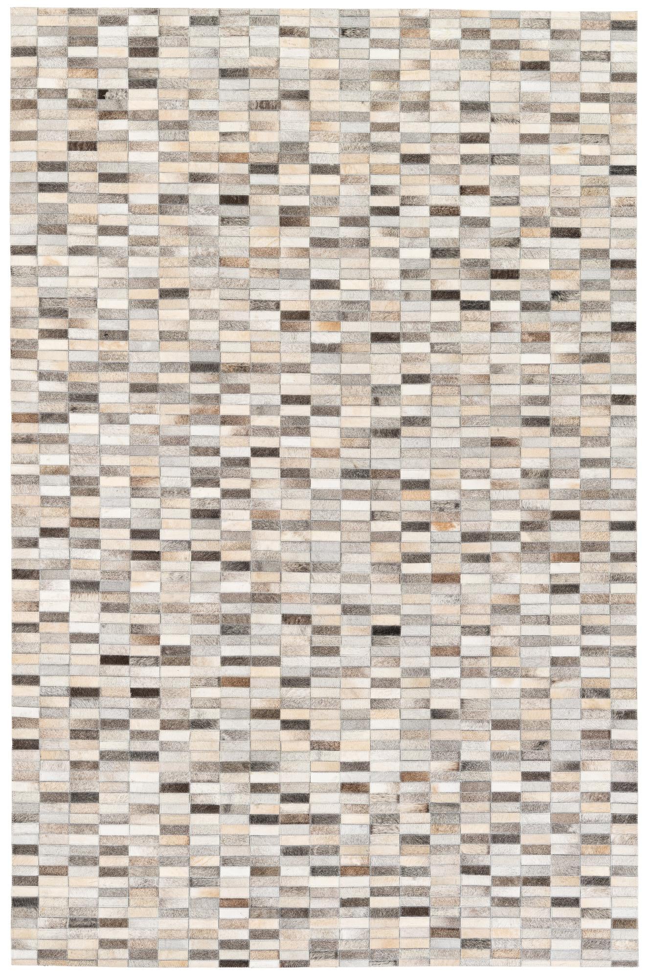 5' 3 x 8' Cowhide Stocks Rug