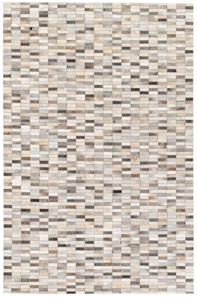 5' 3 x 8' Cowhide Stocks Rug