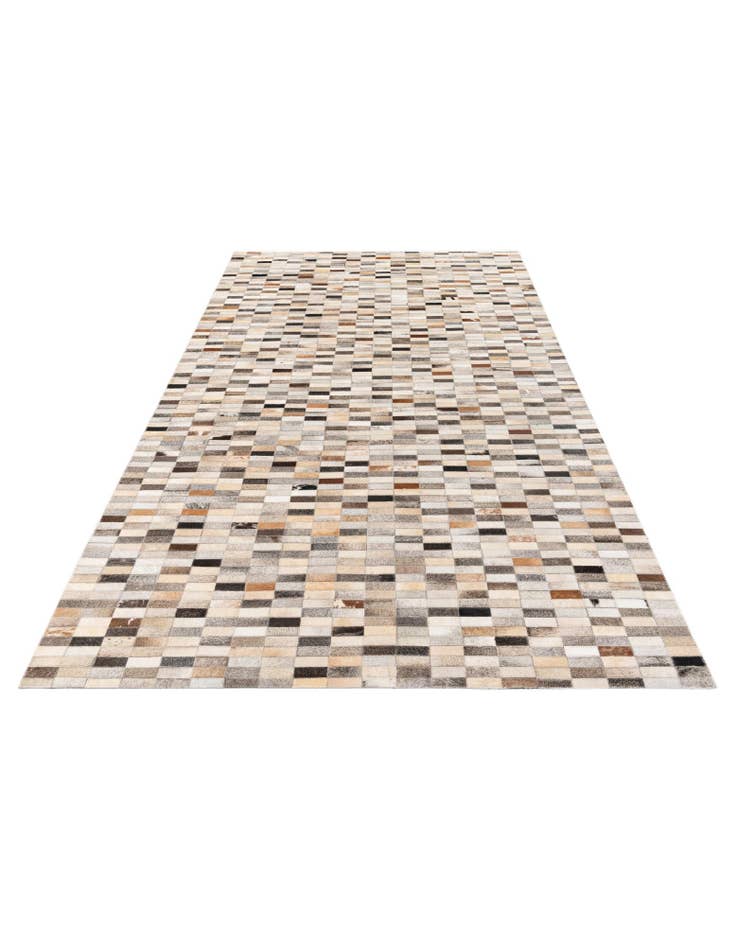 Detail image of 5' 1 x 7' 11 Cowhide Stocks Rug