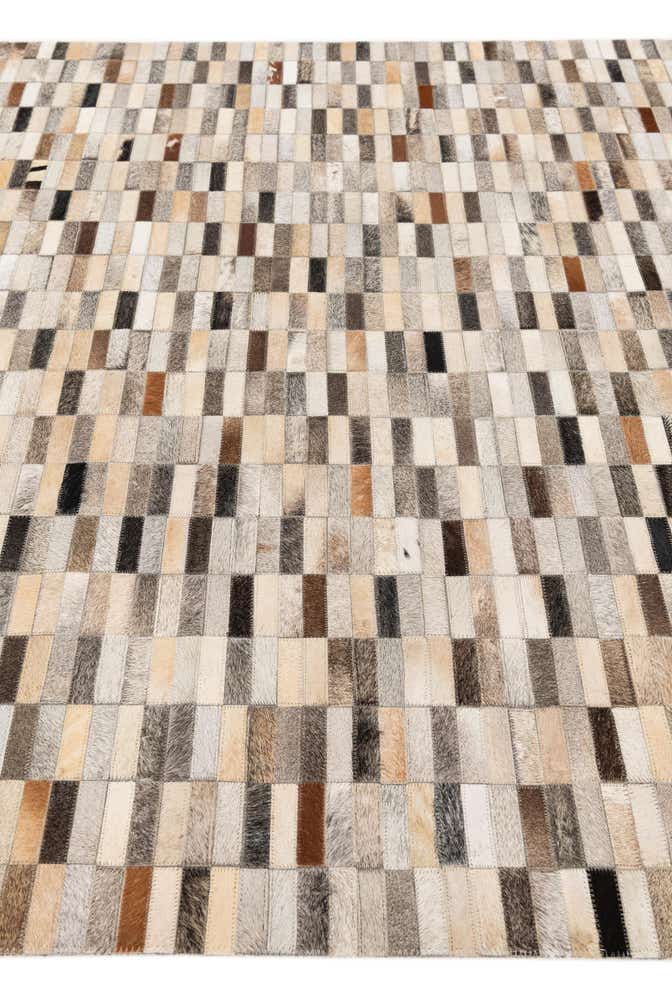 5' 1 x 7' 11 Cowhide Stocks Rug