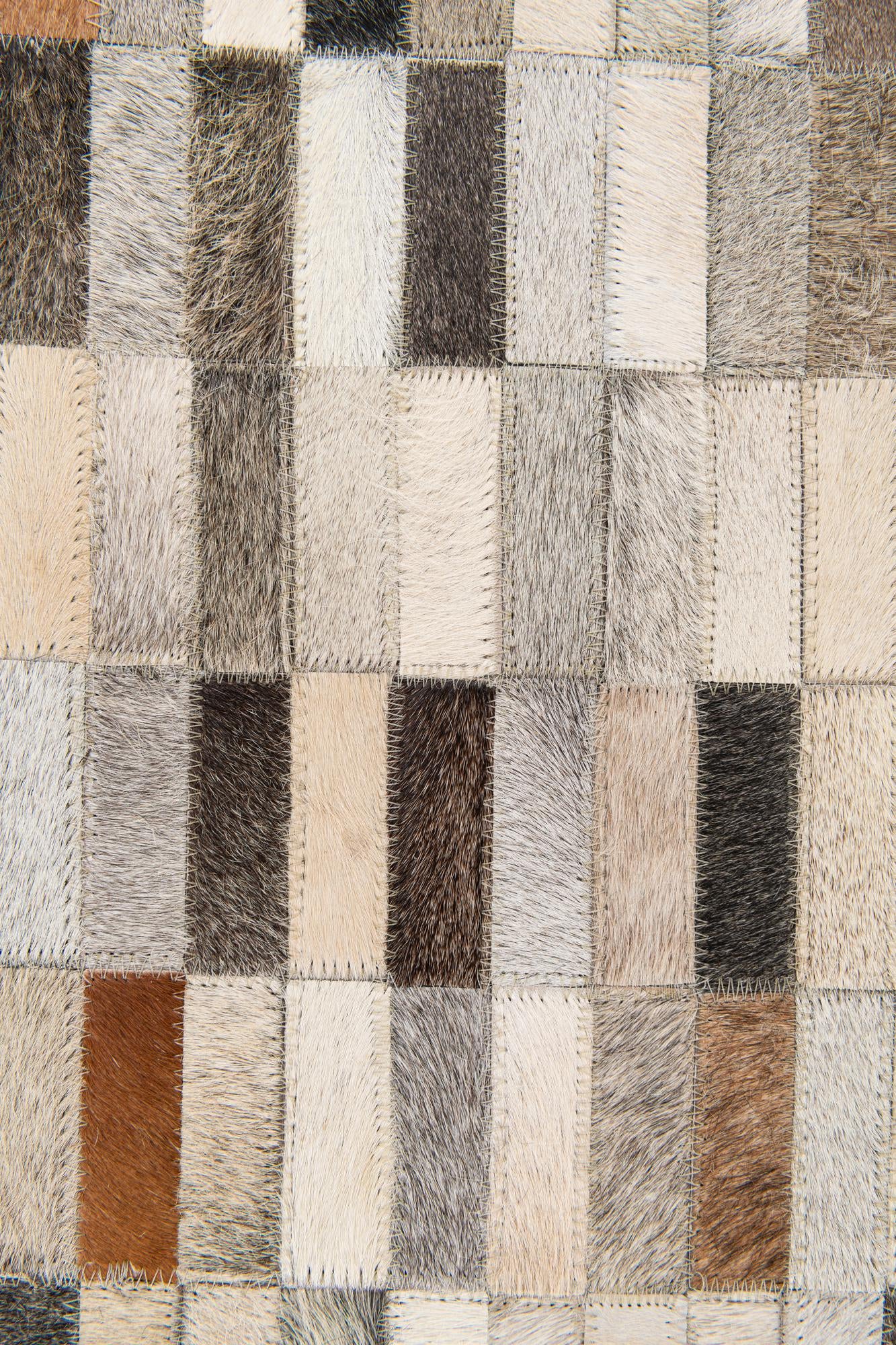 5' 1 x 7' 11 Cowhide Stocks Rug